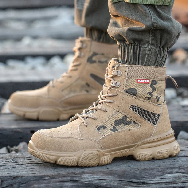 Heren Veiligheidsschoenen S3 Tactisch Met Stalen Teen 5