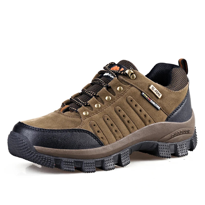 Heren Wandelschoenen Waterdicht Trekking Schoenen Antislip Rubberen Zool 6