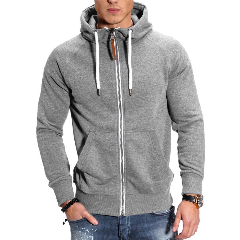 Heren Winterjas Met Kap Sportief Design Voor Actieve Momenten 0