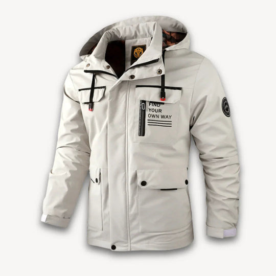 Heren Winterjas met Capuchon en Waterafstotende Afwerking 0