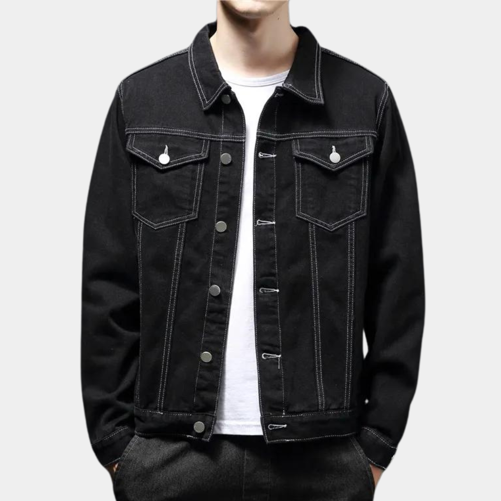 Heren Winterjas met Trendy Look 1
