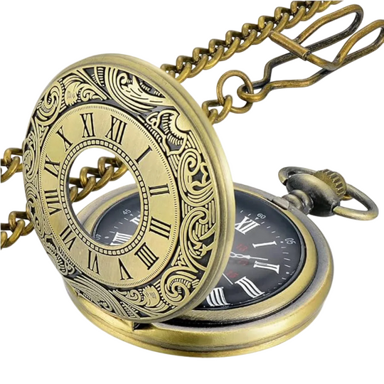 Heren Zakhorloge Vintage Stijl 0