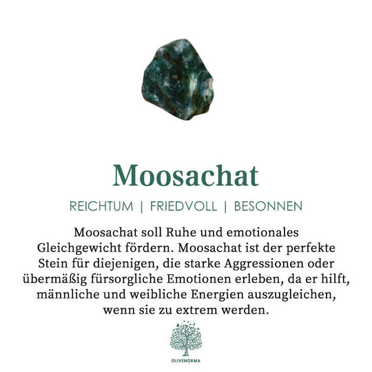 Heren en Dames Rozenkrans Ketting met Medaille en Mosagaat Design 5