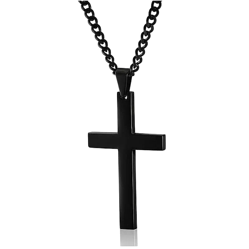 Herenketting met Klassieke Kruishanger 0