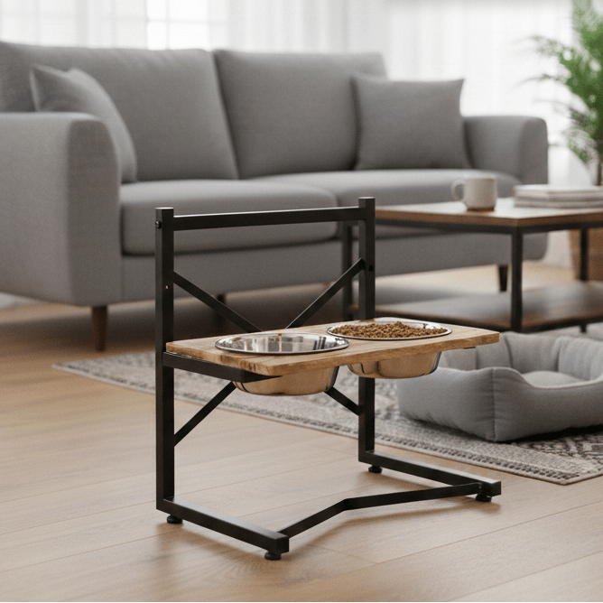 Honden Voerstation Verhoogd Design 0