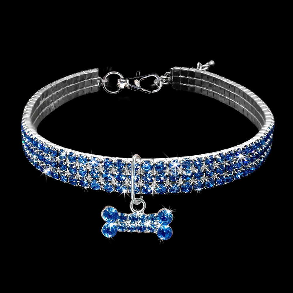 Hondenhalsband Bling It On Met Strass-Steentjes voor Luxe Look 2