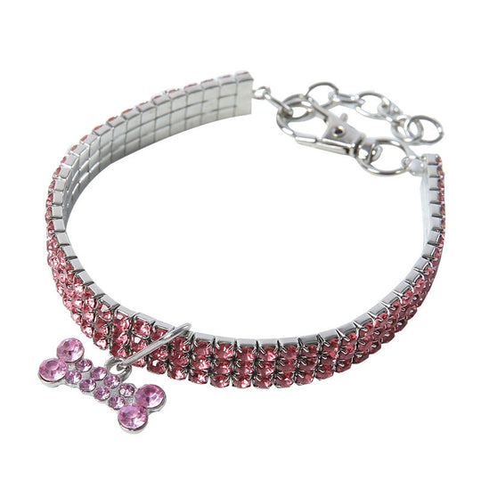 Hondenhalsband Bling It On Met Strass-Steentjes voor Luxe Look 6