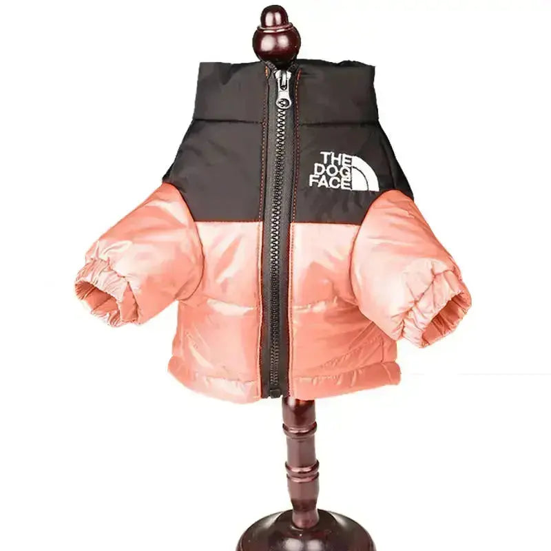 Hondenjas Winter Pufferstijl Met Rits En Trekkoord Voor Koude Dagen 5