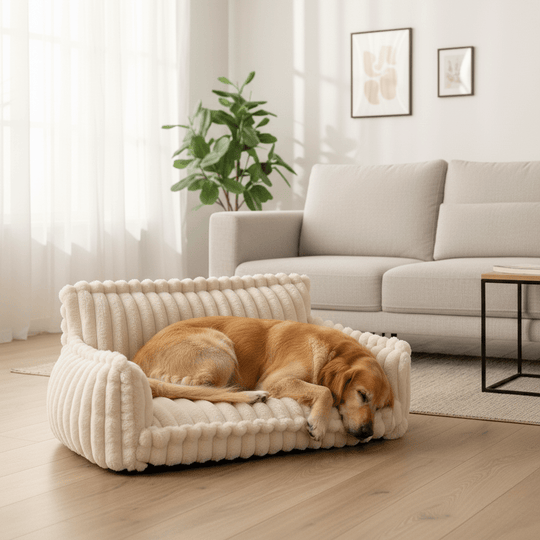 Hondensofa voor huisdieren met verhoogde hoofdsteun 0