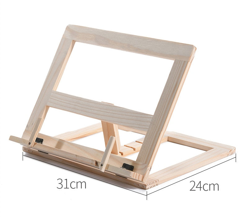 Houten Boekenhouder Multifunctioneel 7
