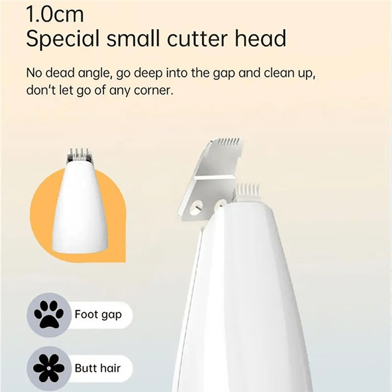 Huisdier Trimmer 4-in-1 voor Vacht en Nagels Draadloos 6