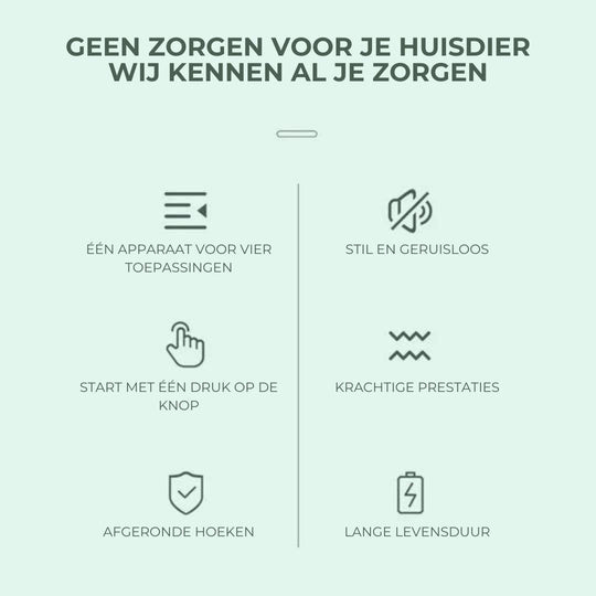 Huisdierentrimmer 4-in-1 TrimMaster Pro 4