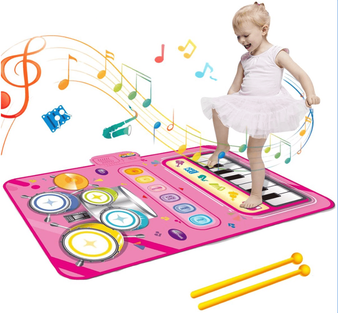 Interactieve Muziekmat Voor Kinderen Met Vijf Instrumenten 0