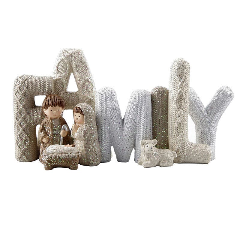 Kerstdecoratie Heilige Familie Handgemaakt Beeld 13