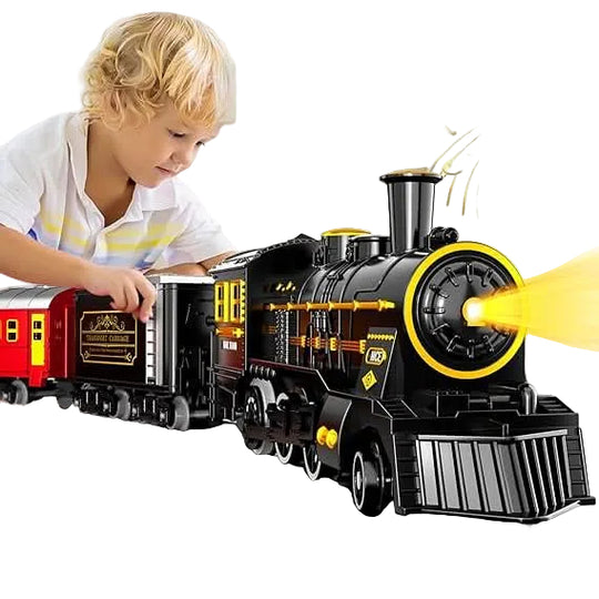 Kersttreinset Elektrisch met Flexibele Rails 3