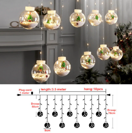 Kerstverlichting Ballen met Afstandsbediening 2