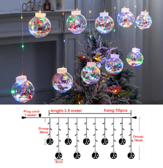 Kerstverlichting Ballen met Afstandsbediening 3