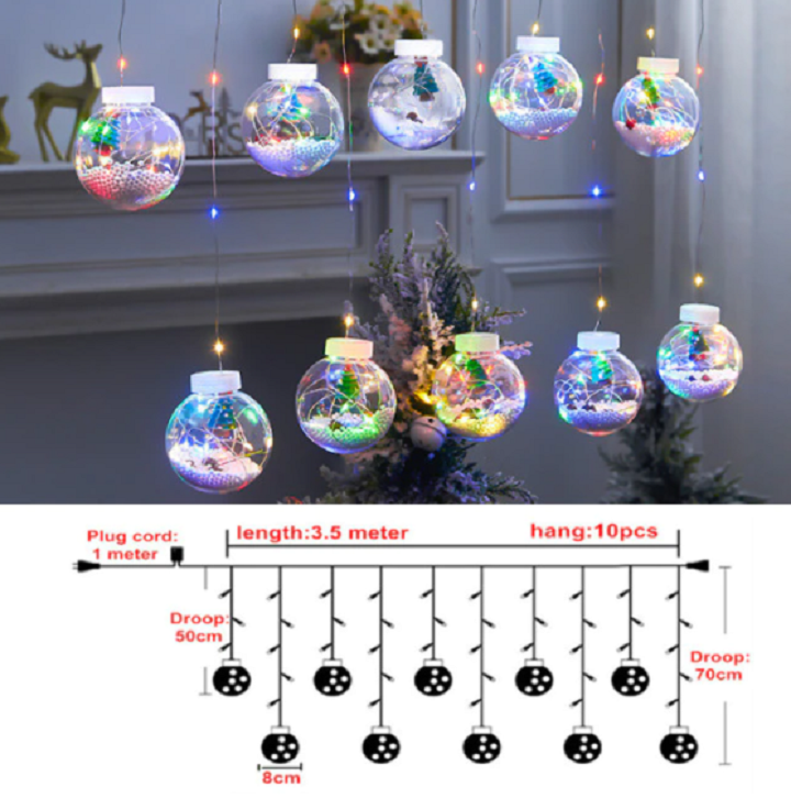Kerstverlichting Ballen met Afstandsbediening 5