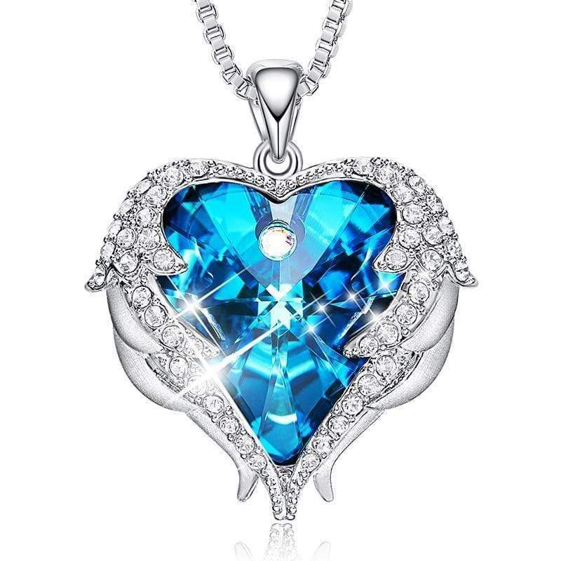 Ketting met Engelenvleugels en Hartvormige Hanger 4