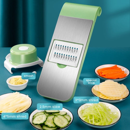 Keuken Groentesnijder 5-in-1 met Comfortabele Handgreep 1
