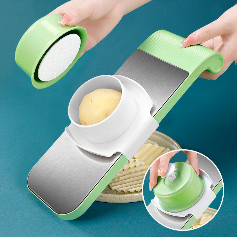 Keuken Groentesnijder 5-in-1 met Comfortabele Handgreep 2