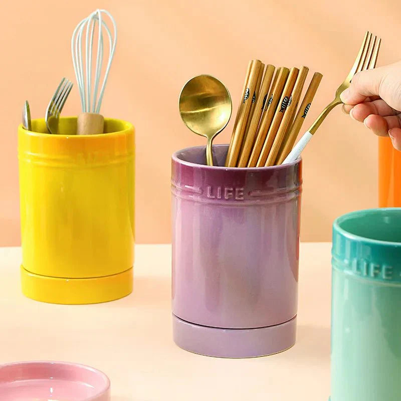 Keuken Organizer Keramisch Kleurrijk 2