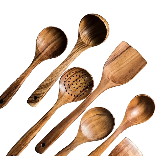 Keukengereedschap Set Scandinavisch Design voor Koken met Comfortabele Handgrepen