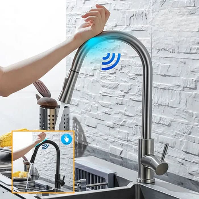 Keukenkraan met Sensor en Uittrekbare Uitloop voor Moderne Keuken 1