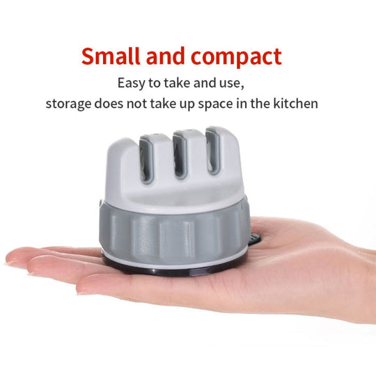Keukenmessenslijper Mini met Antislip Zuignap 5
