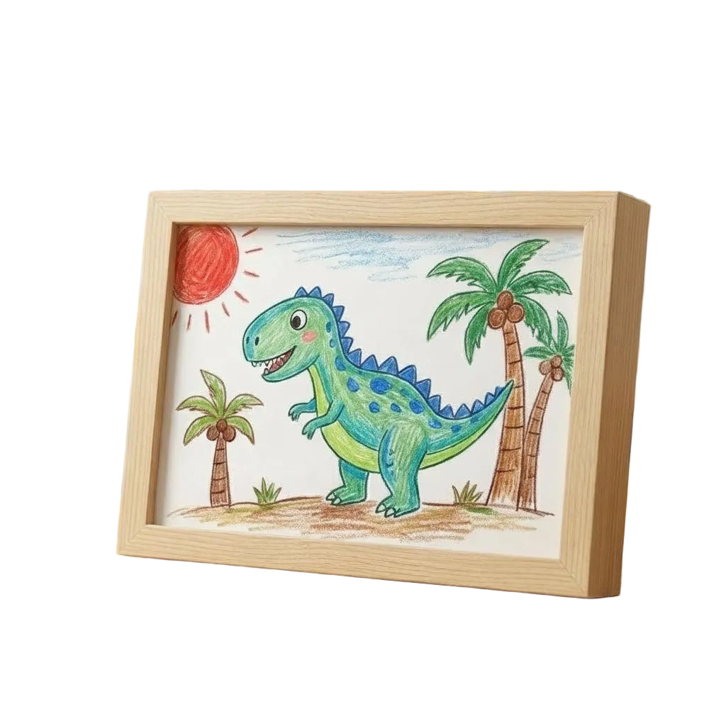 Kinder Displayframe met Opbergfunctie voor Kunstwerken 0