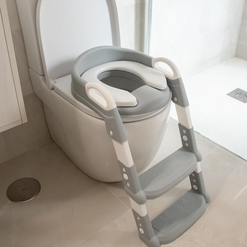 Kinderen Toiletbril met Ladder voor Zindelijkheidstraining en Veiligheid 4