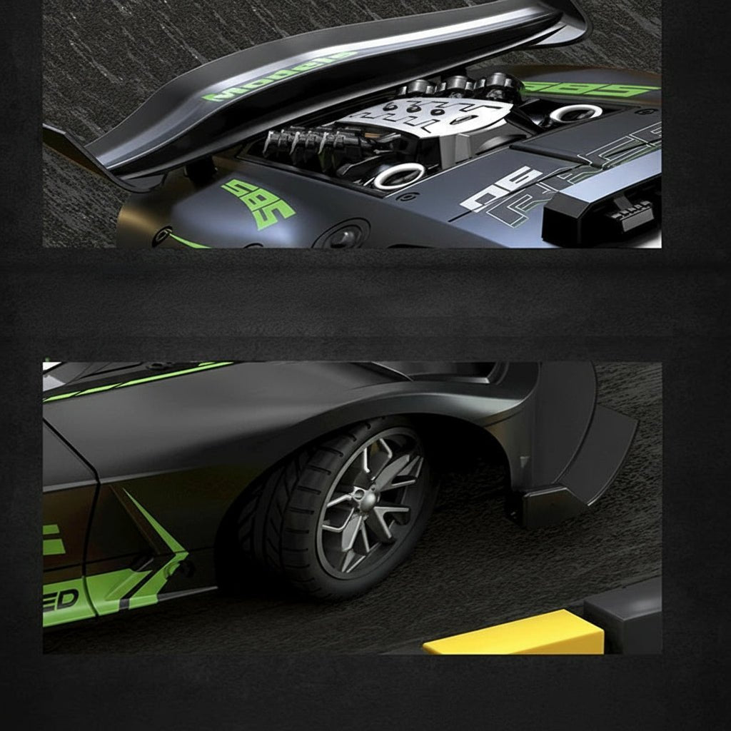 Kinderen's RC Drift Auto 1:18 Afstand Bestuurbare Met Gebruiksvriendelijke Bediening 7