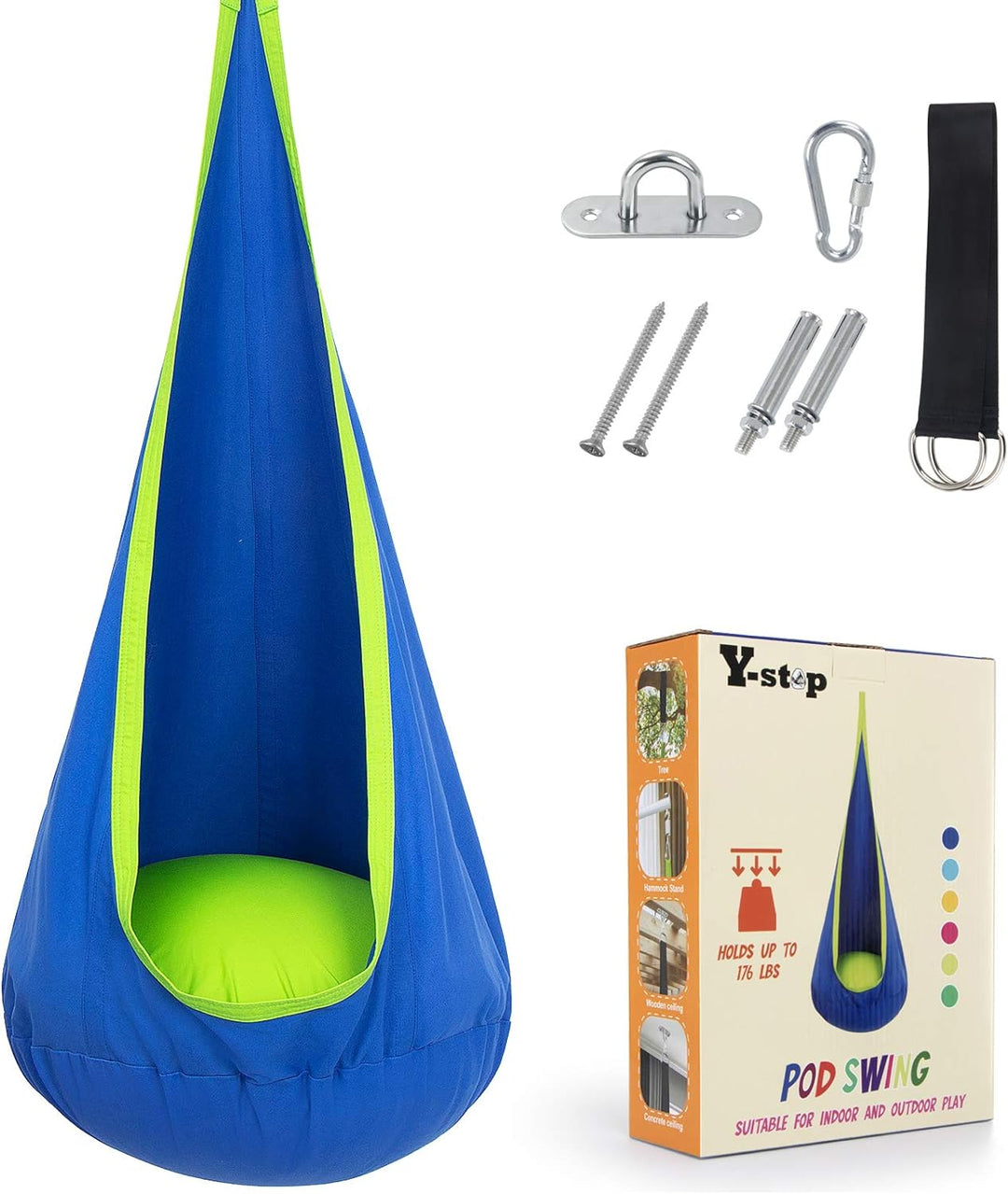 Kinderhangstoel voor Binnen en Buiten 0