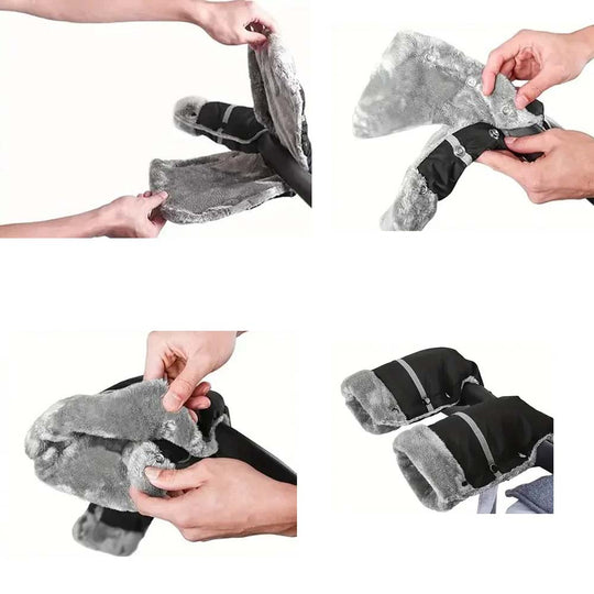 Kinderwagenhandschoenen voor de winter - Warm en Waterdicht 2