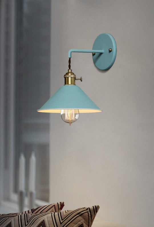Kleurrijke Vintage Wandlamp Retro Design 9
