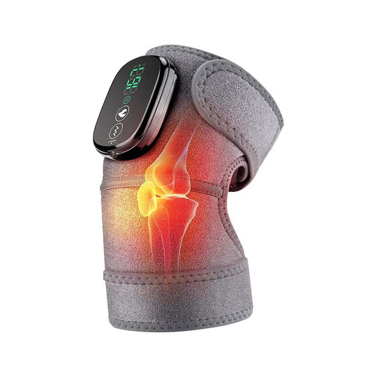 Knie Ondersteuning met Warmte en Massage 0