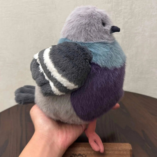 Knuffel Duif Pluizig voor Kinderen 1