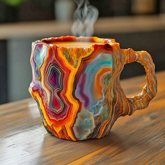 Koffiekopjes van Mineraal Kristal voor Stijlvolle Drinkervaring 4