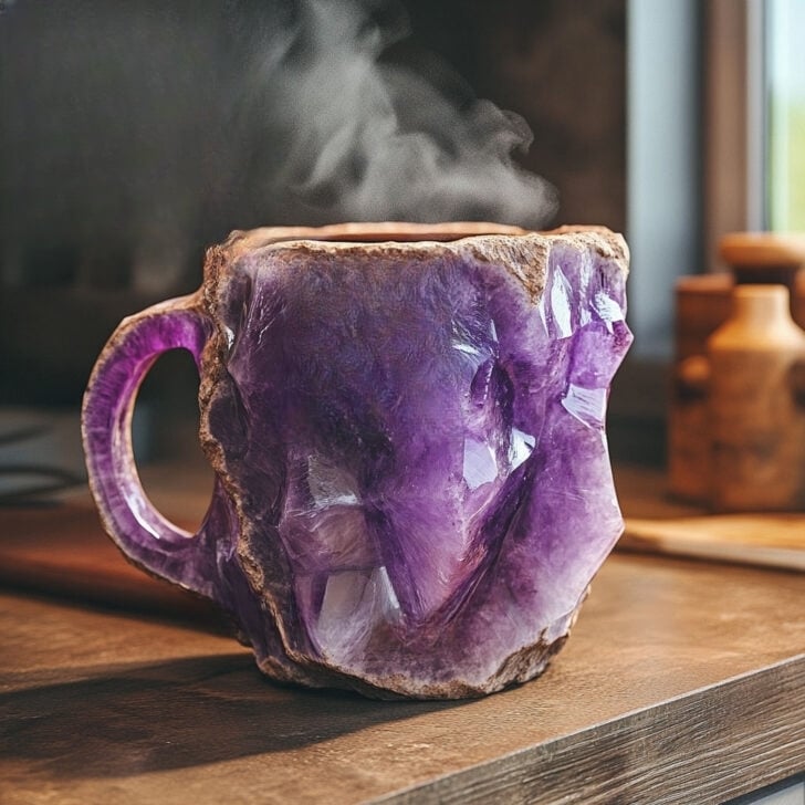 Koffiekopjes van Mineraal Kristal voor Stijlvolle Drinkervaring 6