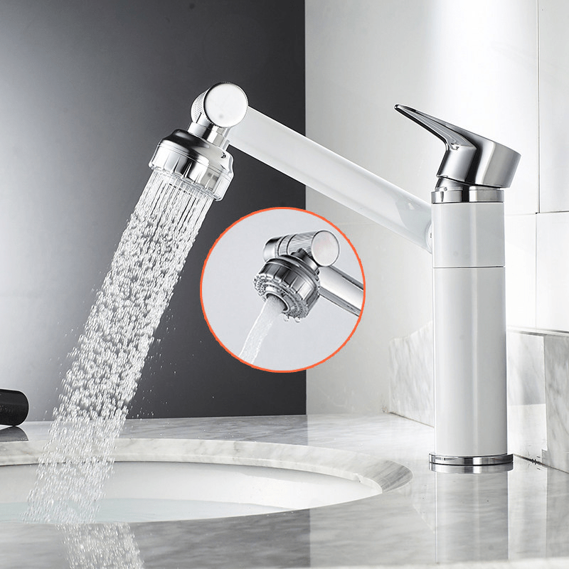 Kraan met Flexibele 360° Sproeifunctie voor Wastafels 0