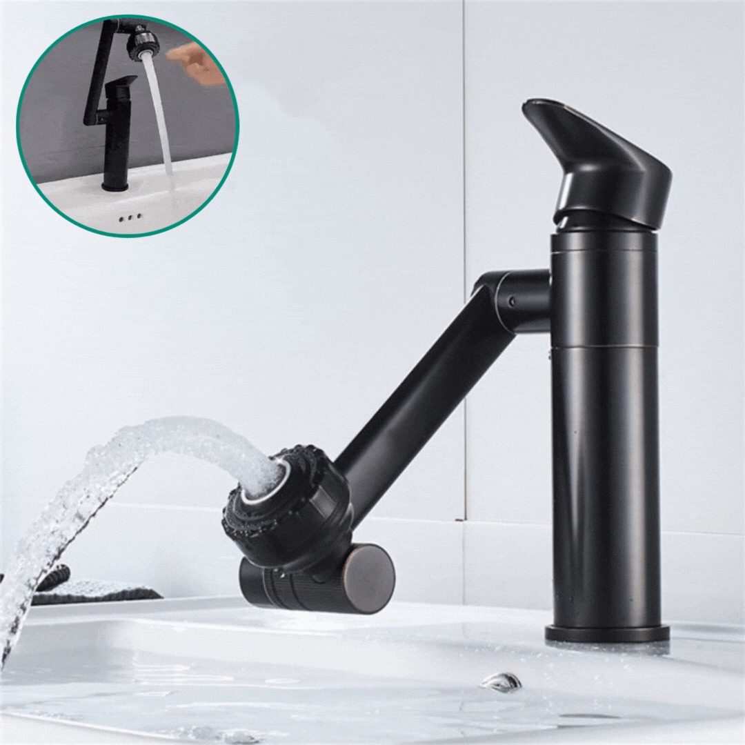 Kraan met Flexibele 360° Sproeifunctie voor Wastafels 1