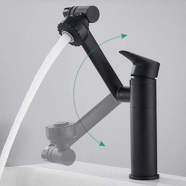 Kraan met Flexibele 360° Sproeifunctie voor Wastafels 5