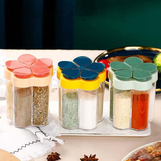 Kruidenpot 5-in-1 Compact Met Vijf Compartimenten 4