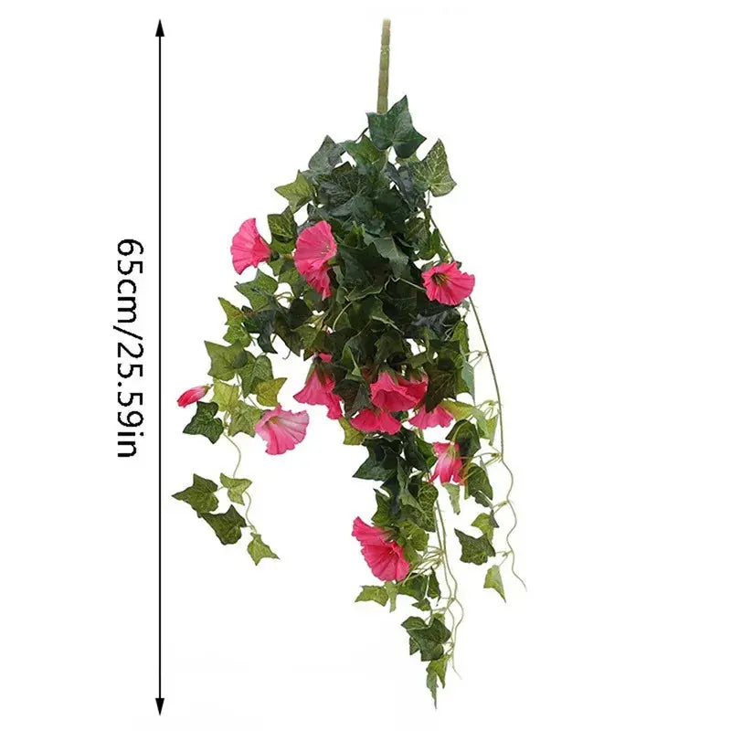 Kunstmatige Morning Glory Bloemen voor Binnen en Buiten Decoratie 6