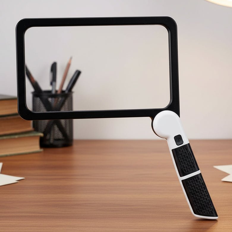LED Handloep 5x Vergroting met Verlichting voor Gedetailleerd Bekijken 0