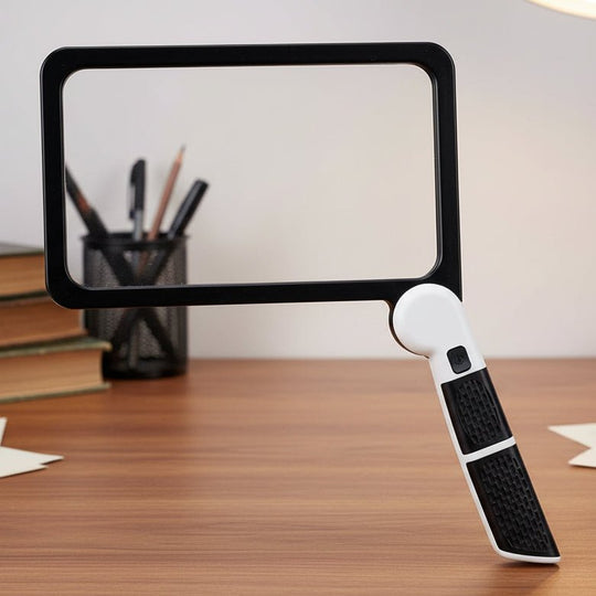 LED Handloep 5x Vergroting met Verlichting voor Gedetailleerd Bekijken 0