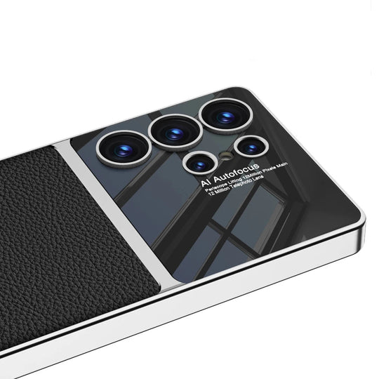 Lederen Case voor Samsung Galaxy S25 en S24 Ultra 1