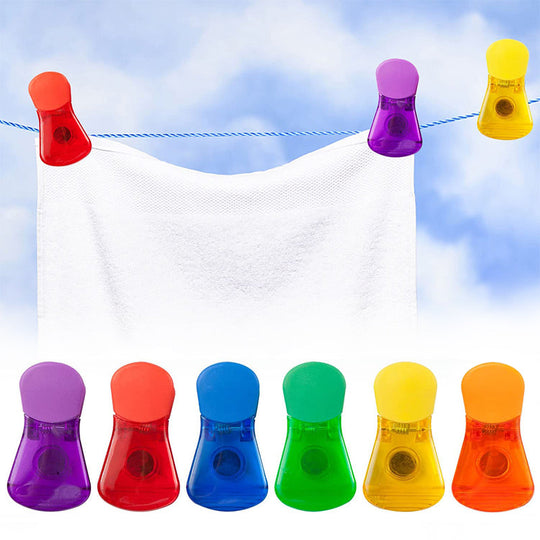 Magnetische Voedselsluitclips Set van 6 1