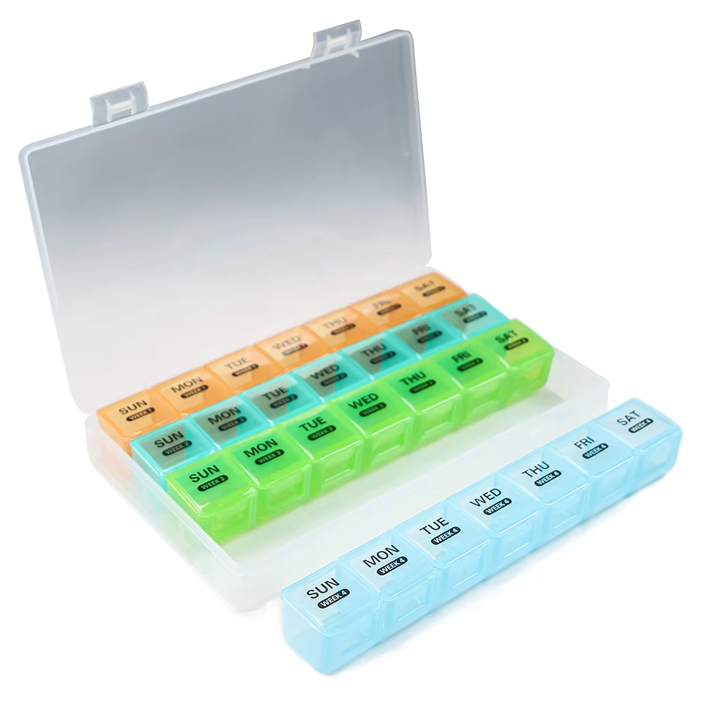 Medicatie Organizer voor 4 weken 1