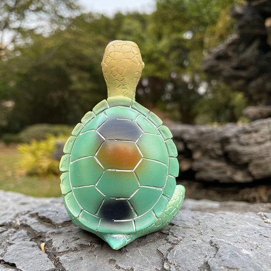 Meditatieve Tuinbeeld Zeeschildpad in Yogahouding voor Rust en Inspiratie 1
